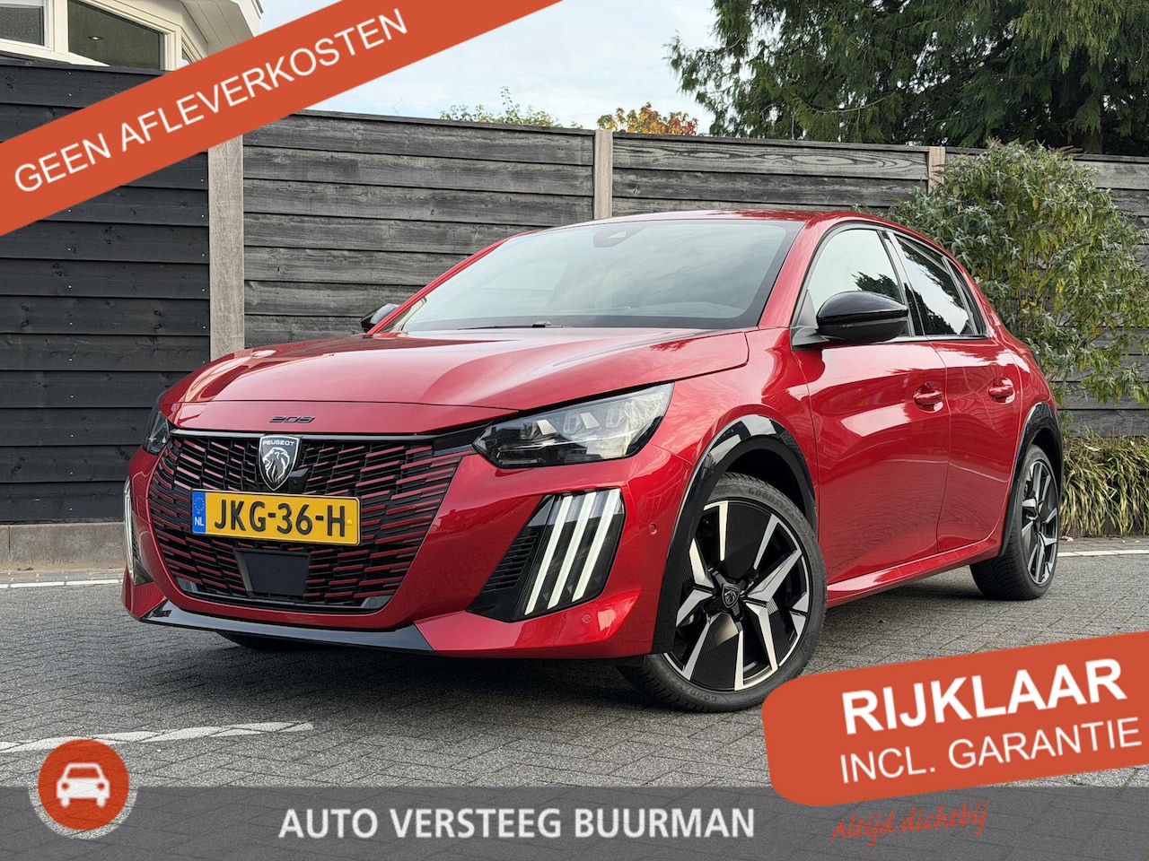 Peugeot 208 - GT 1.2 Hybrid 136PK e-DCS6 Automaat Rondomzichtcamera, Navigatie, Keyless, Apple Carplay, - AutoWereld.nl