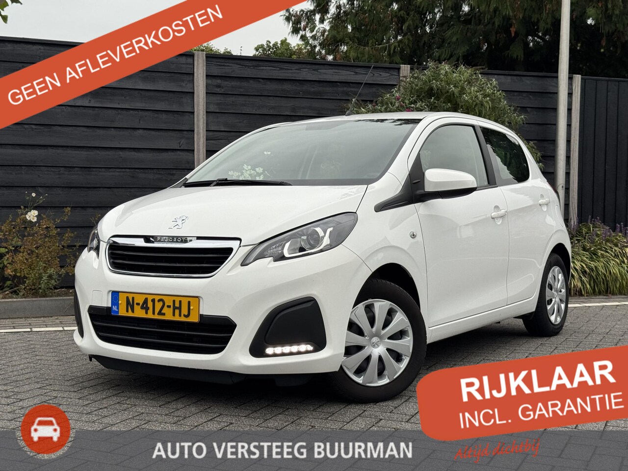 Peugeot 108 - Active 1.0 e-VTi 72PK Airco, Bluetooth, Elektrische Ramen, Led Dagrijverlichting, Centrale - AutoWereld.nl