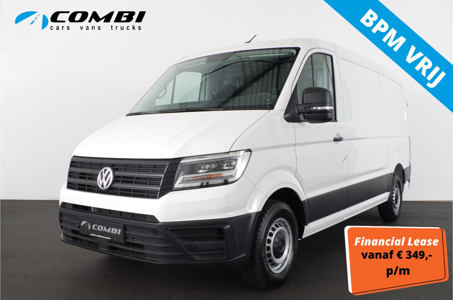 Volkswagen Crafter - 35t 2.0 TDI L3H2 > BPM vrij!\Camera/cruise control/Apple Carplay/Android Auto/parkeersenso - AutoWereld.nl