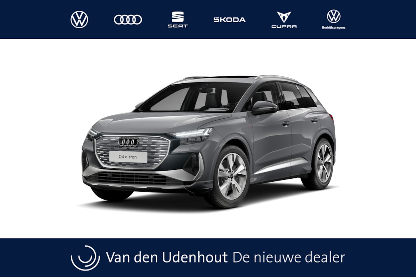 Audi Q4 e-tron - Q4 45 e-tron 286 1AT S edition Competition Automaat - AutoWereld.nl