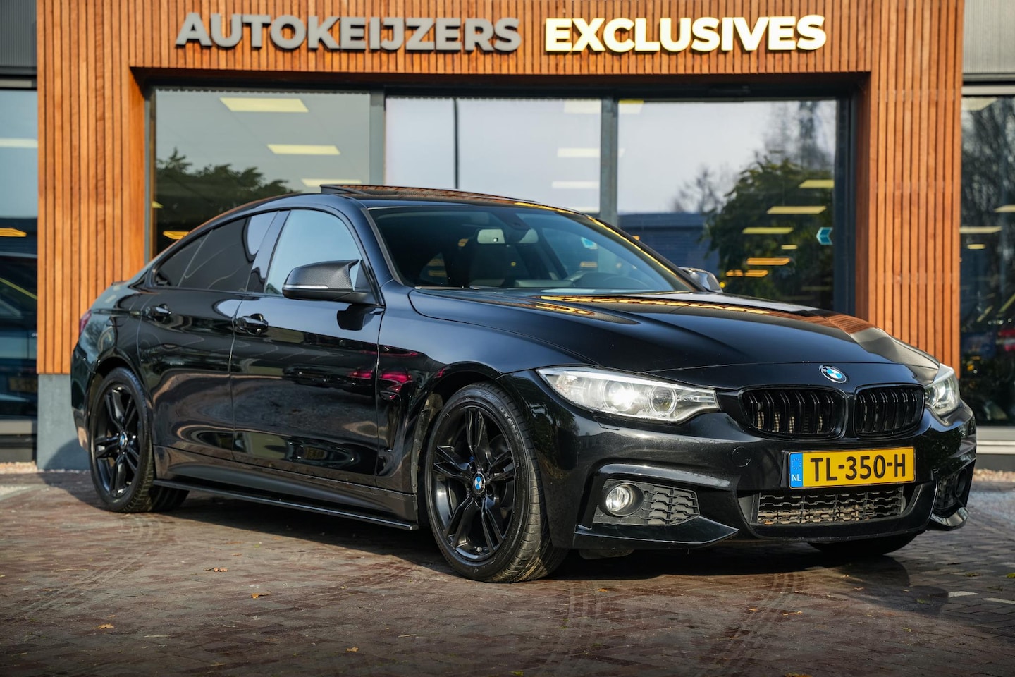 BMW 4-serie Gran Coupé - 428i M Pakket Schuifdak Navigatie Leer Cruise HUD Stoelverw. Keyless - AutoWereld.nl