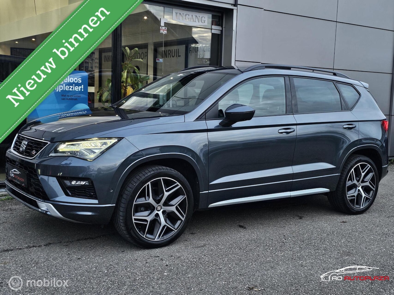 SEAT Ateca - 2.0 TSI FR 4DRIVE Panorama/360/Virtual/Beats/Trekhaak - AutoWereld.nl