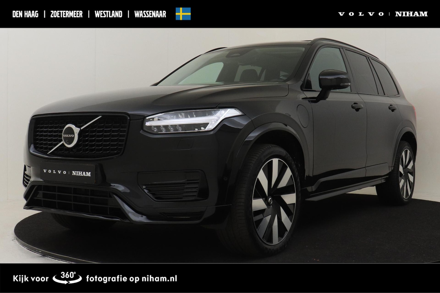 Volvo XC90 - T8 PLUG-IN HYBRID AWD ULTRA DARK [MY25] *FULL OPTIONS!* -PANO.DAK|BOWERS&WILKINS|GEVENT.LE - AutoWereld.nl