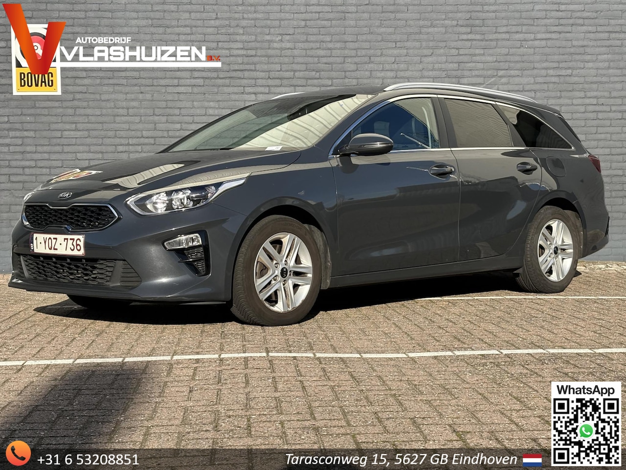 Kia Cee'd Sportswagon - Ceed 1.6 CRDi DynamicPlusLine | € 6.950,- NETTO! | ACHTERUIT DEFECT | Leder | Climate | Cr - AutoWereld.nl