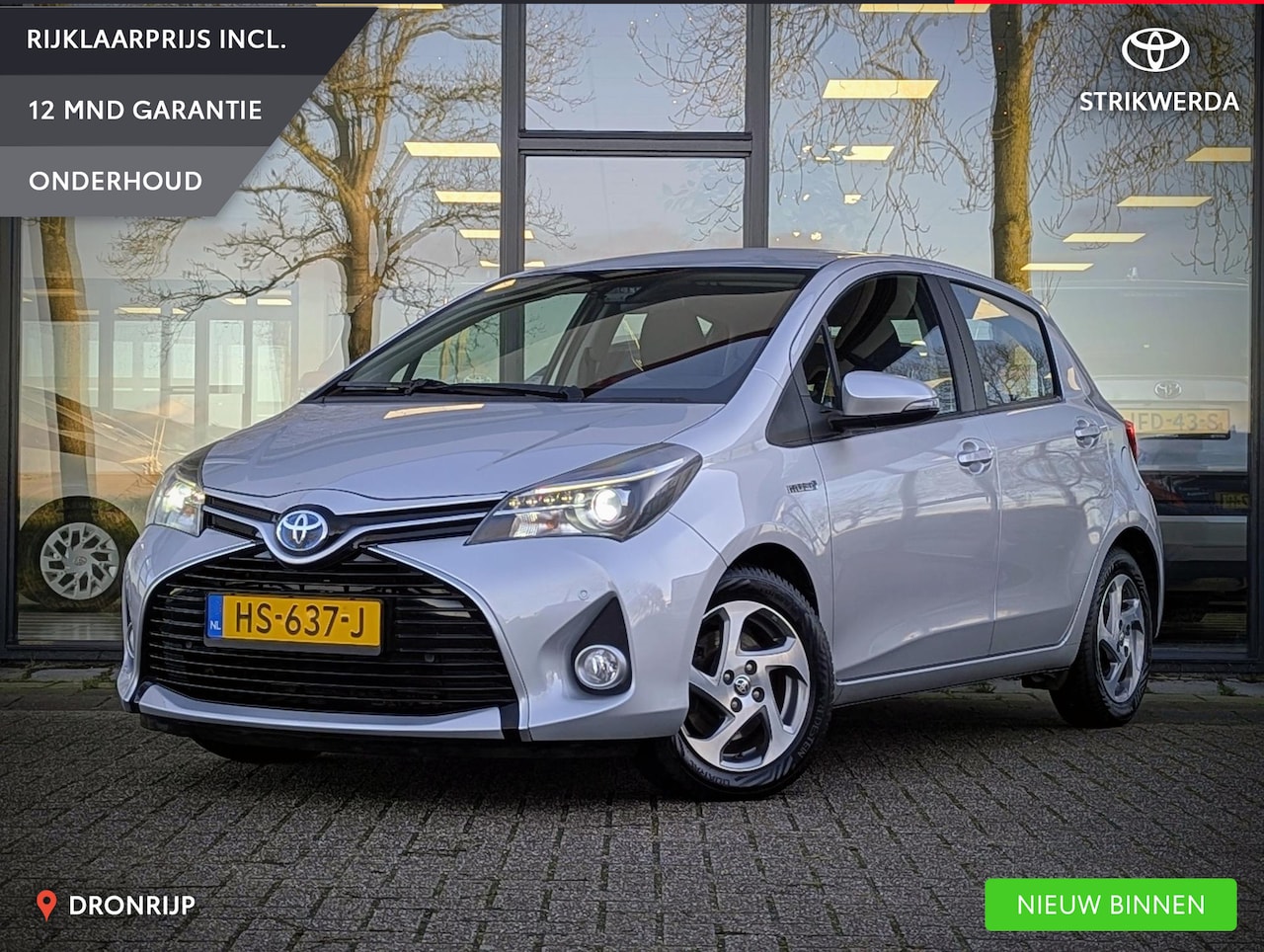 Toyota Yaris - 1.5 Hybrid Trend | Dealer OH | 1e eigenaar | Trekhaak | Cruise | Stoelverw. | Led | Navi | - AutoWereld.nl