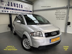 Audi A2 - 1.4 Rijdt geweldig | AUX aansluiting | Airco (automatisch) | Getint warmtewerend glas