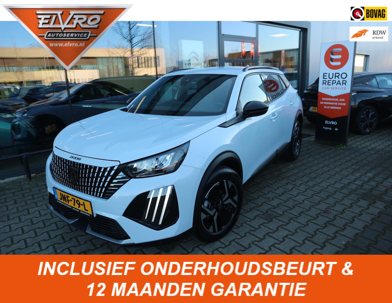Peugeot 2008 - 1.2 PureTech Allure Pack NAVI CAMERA PDC V+A KEYLESS RIJKLAARPRIJS!! - AutoWereld.nl