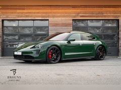 Porsche Taycan Cross Turismo - GTS 598pk | PTS British Racing Green | Oleo Leder Truffel | HUD | InnoDrive