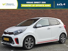 Kia Picanto - 1.2 MPi 84pk 5-zits GT-Line | carplay | Navigatie | stuur en stoel verwarming |