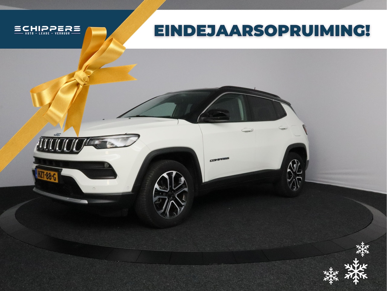 Jeep Compass - 4xe 190 Plug-in Hybrid Electric Limited Business Navigatie | Achteruitrijcamera | - AutoWereld.nl
