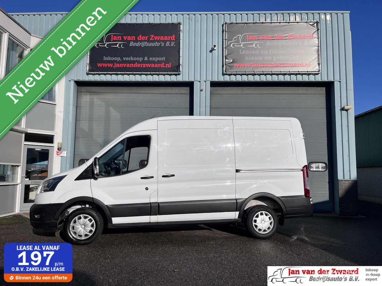 Ford Transit - 290 2.0 TDCI L2H2 Trend 2 x schuifdeur - AutoWereld.nl