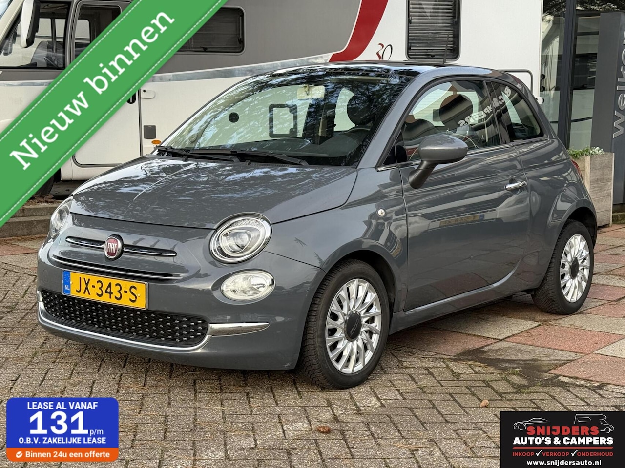 Fiat 500 - 0.9 TwinAir Turbo Lounge automaat - AutoWereld.nl