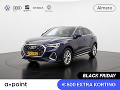 Audi Q3 Sportback - 35 TFSI S Edition 150PK S-tronic | Afgevlakt stuurwiel | S-line in & exterieur | drive sel