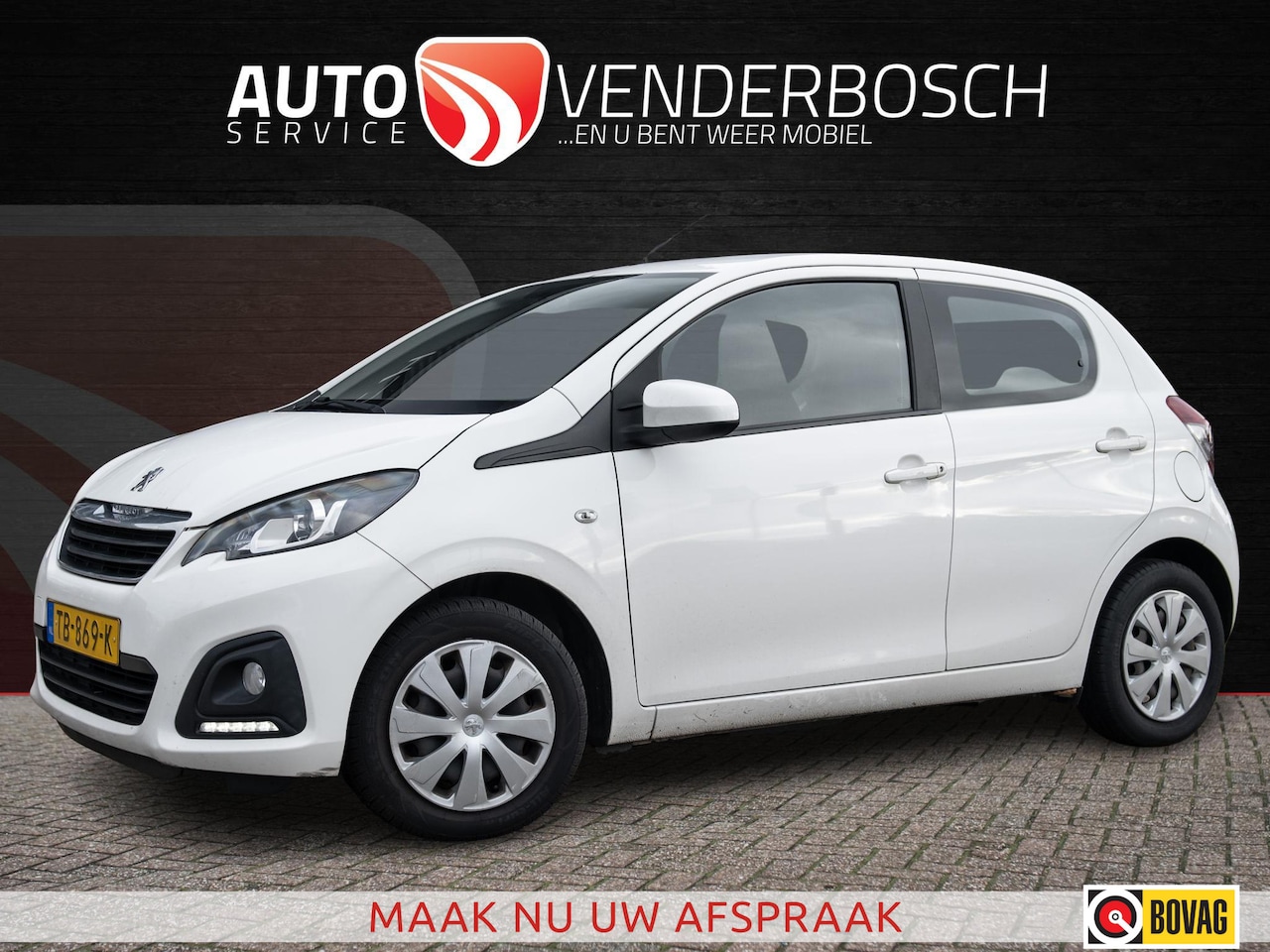 Peugeot 108 - 1.0 e-VTi Active 72pk Airco | 5 Deurs - AutoWereld.nl