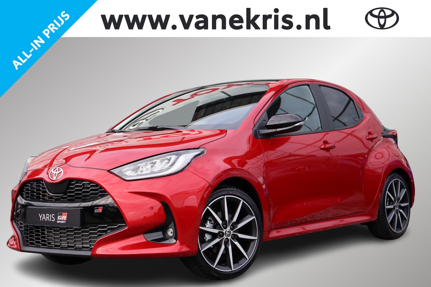 Toyota Yaris - 1.5 Hybrid 130 GR Sport, Apple carplay, JBL Audio, Dodehoek Detectie, Panorama dak - AutoWereld.nl