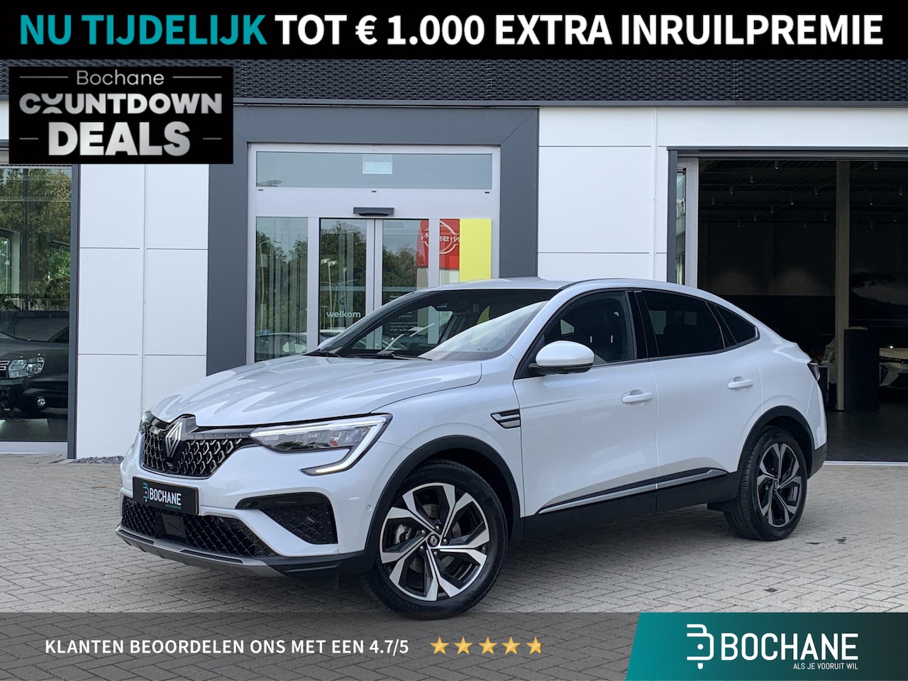 Renault Arkana - 1.6 E-Tech full hybrid 145 techno - AutoWereld.nl