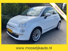 Fiat 500 - 1.2i Lounge 1e eig/ Airco/ el. panorama/ met NAP/ Nw-APK/ Voor bezichtiging bel 06-5322643