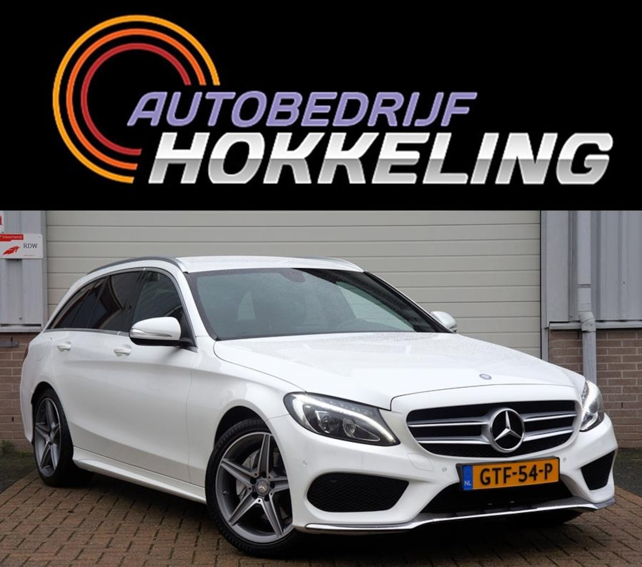 Mercedes-Benz C-klasse Estate - 180 Edition 1 AMG; Automaat+Leder+Led=SUPER !! - AutoWereld.nl