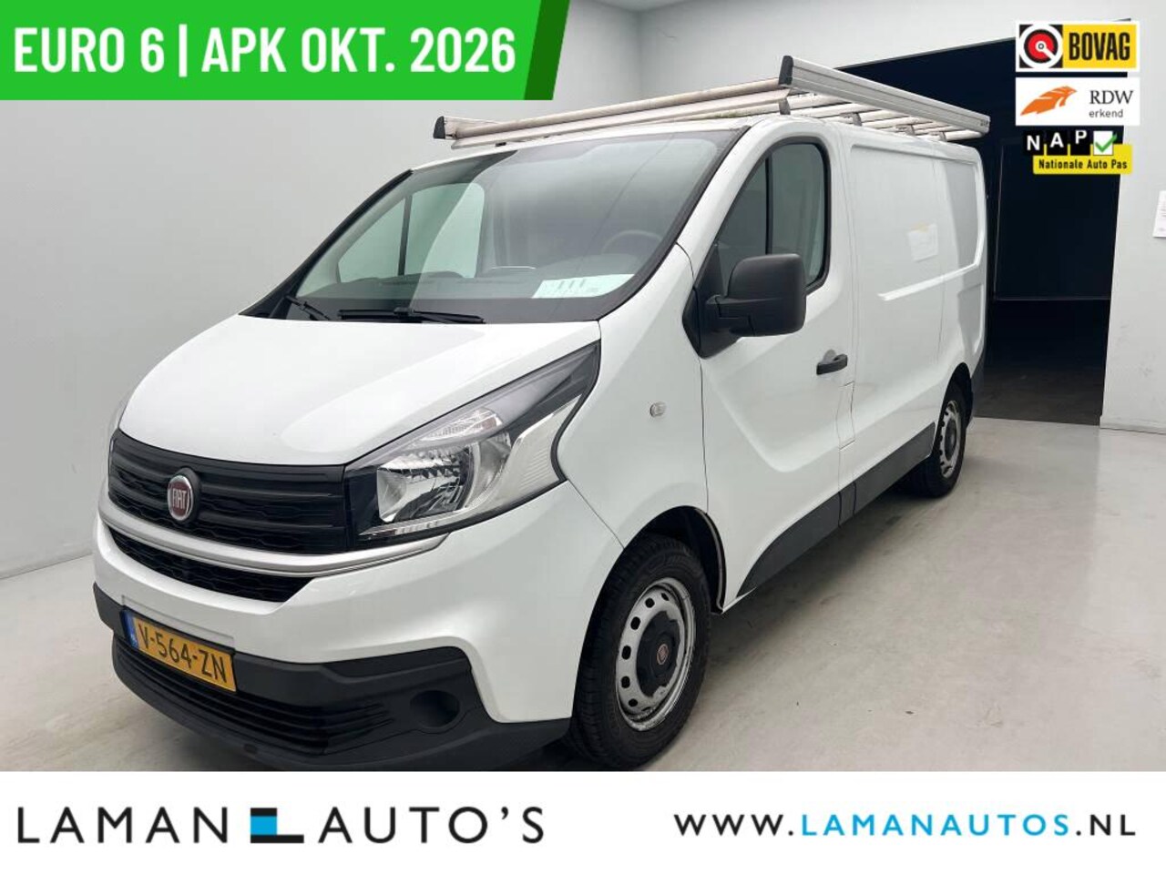 Fiat Talento - 1.6 EcoJet L1 125pk Pro Edition | Euro 6 Airco Navi Cruise Trekhaak Imperiaal | Voorschote - AutoWereld.nl
