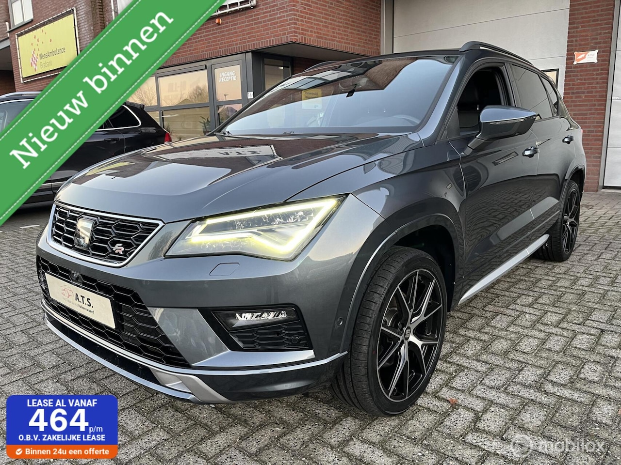 SEAT Ateca - 2.0 TSI FR 4DRIVE CAMERA*PANO-DAK*ACC*PDC*LEDER* - AutoWereld.nl