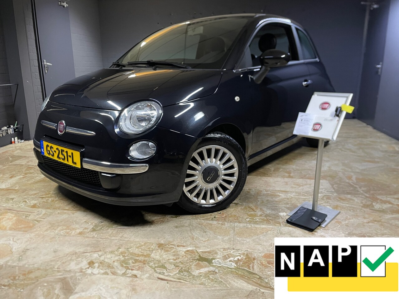 Fiat 500 - 0.9 TwinAir Turbo Easy Airco Lm Velgen - AutoWereld.nl