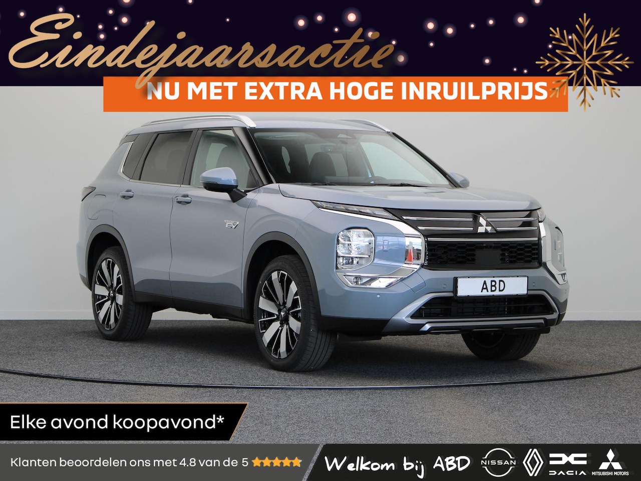 Mitsubishi Outlander - 2.4 PHEV First Edition | HUD | Elektrisch bedienbare achterklep | Stoel- en stuurverwarmin - AutoWereld.nl
