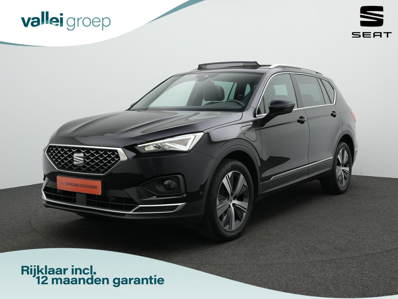 SEAT Tarraco - 1.4 TSI e-Hybrid 245 pk DSG PHEV Xperience Business Intense | Panoramadak | Adaptief onder - AutoWereld.nl