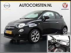 Fiat 500 C - 500S Cabrio Turbo Sport TwinAir 500 S Leder Sport Pdc Ecc Lane-Ass. Hifi-systeem professio