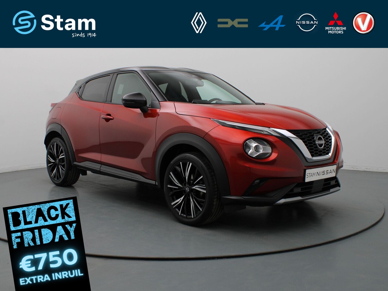 Nissan Juke - 115pk DIG-T N-Design Camera | Cruise | Climate | Navi | Parksens. v+a | 19" Velgen - AutoWereld.nl