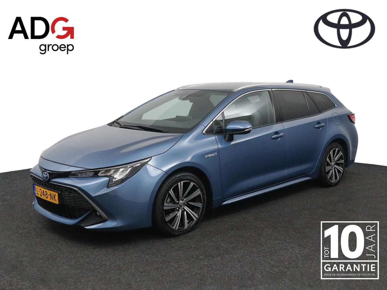 Toyota Corolla Touring Sports - 1.8 Hybrid Dynamic | Trekhaak | Stoelverwarming | Draadloos telefoonlader | Keyless Entry - AutoWereld.nl