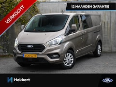 Ford Transit Custom - 300 DC Limited L2H1 2.0 TDCI 170pk Automaat PDC + CAM. | 16''LM | DODE HOEK | WINTER PACK