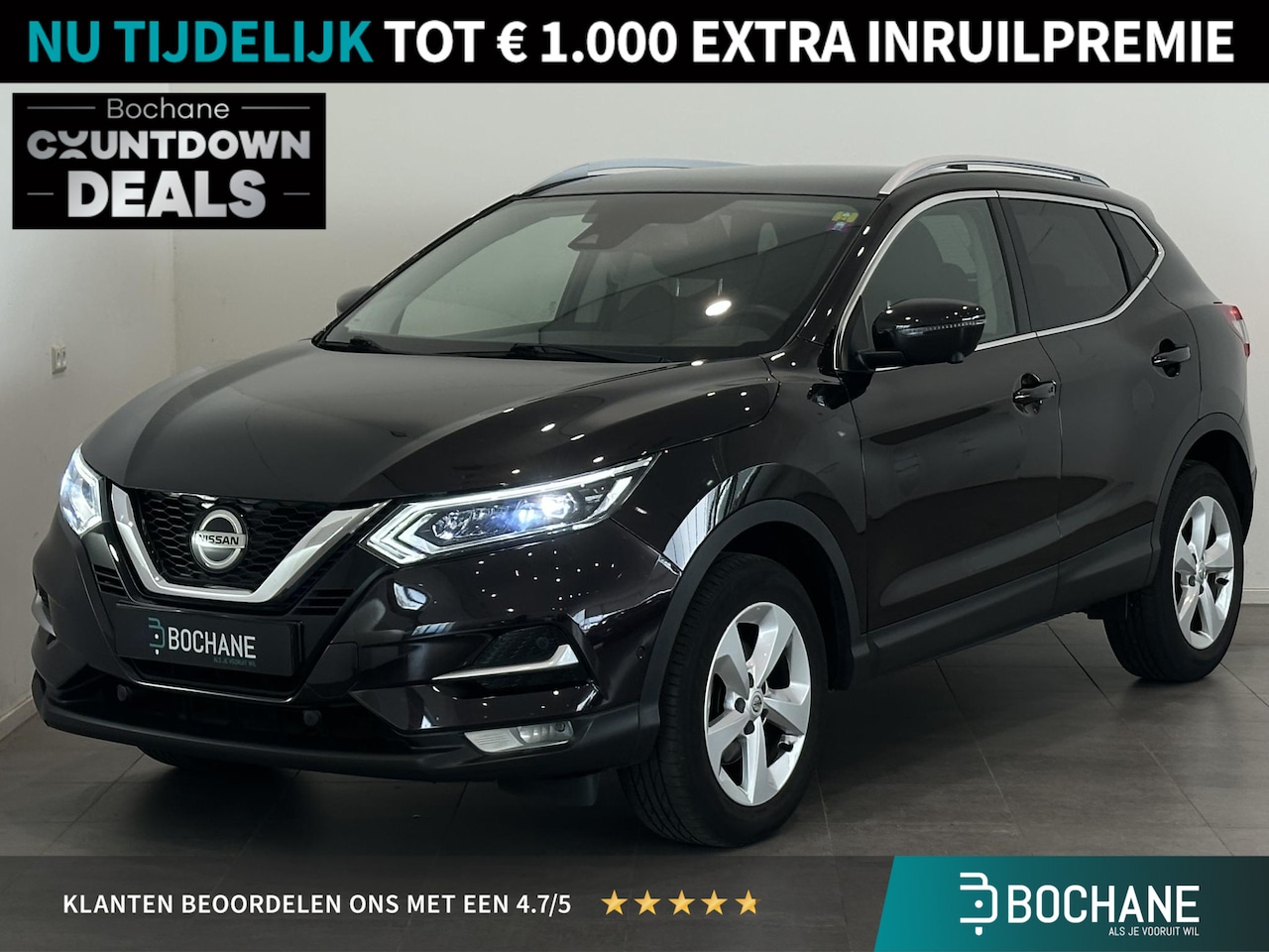 Nissan Qashqai - 1.3 DIG-T 140 Business Edition | Navigatie | Panoramadak | Climate Control | Cruise Contro - AutoWereld.nl