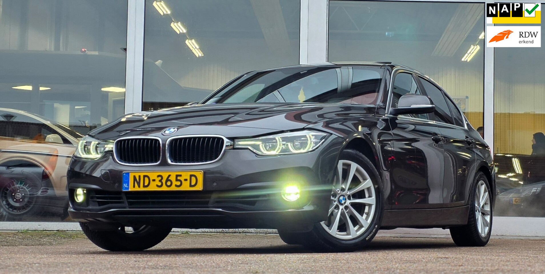 BMW 3-serie - 330e High Executive SOH92% Schuif/kanteldak Leer Xenon LED Mooi! - AutoWereld.nl