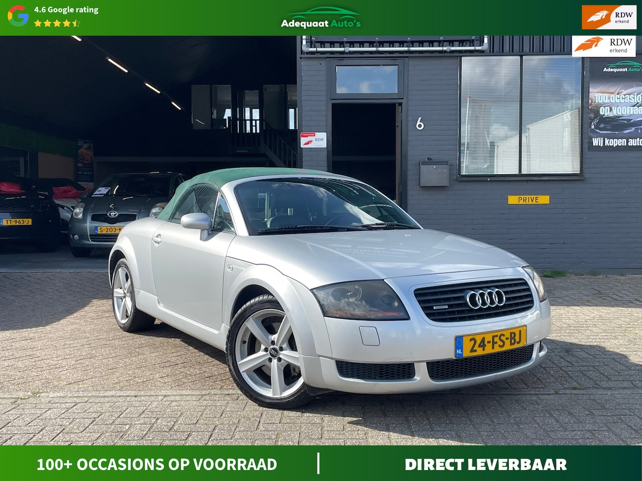 Audi TT Roadster - 1.8 5V Turbo Quattro|2e Eig|Airco|224PK|NAP - AutoWereld.nl