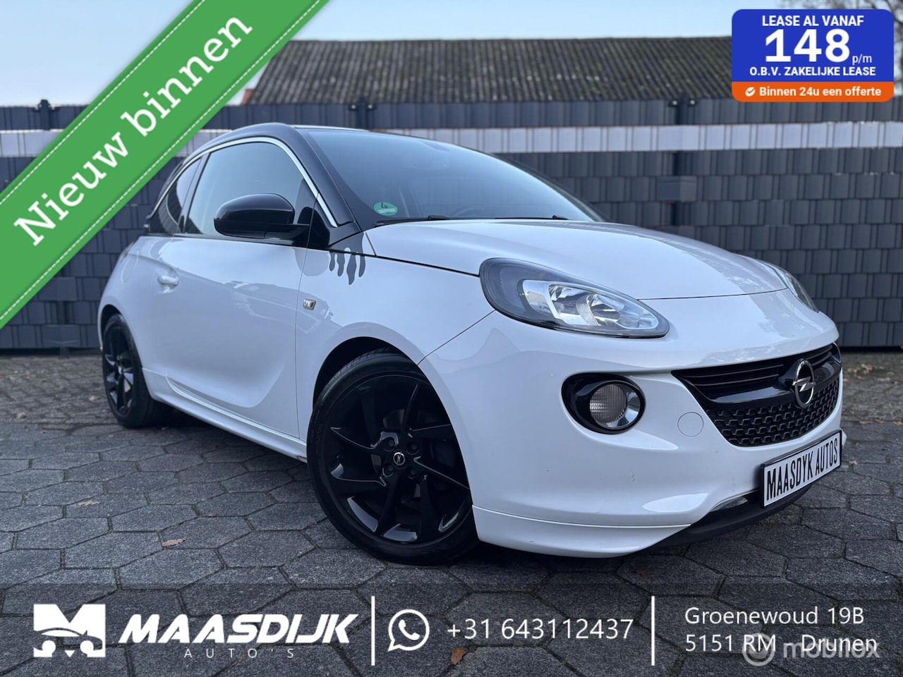 Opel ADAM - 1.4 PDC Apple Carplay Stuur/Stoelverwarming Airco - AutoWereld.nl