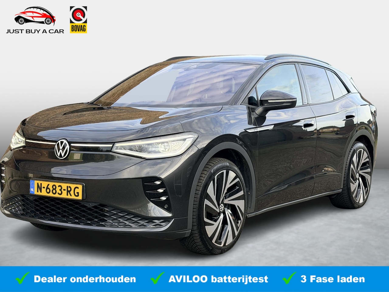 Volkswagen ID.4 - GTX 4Motion 77 kWh SoH 92% + 2x Comfort Pakket + design Pakket +  Multi Media Pakket Plus - AutoWereld.nl