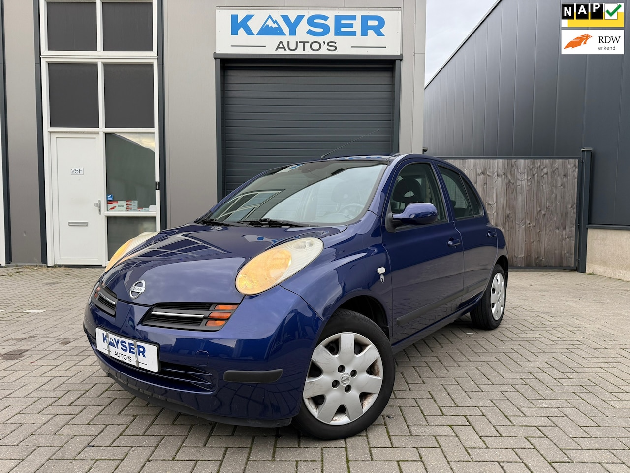 Nissan Micra - 1.4 Tekna AUT KEYLESS Airco 5Deurs Trekhaak Carplay NAP Superdeal! - AutoWereld.nl