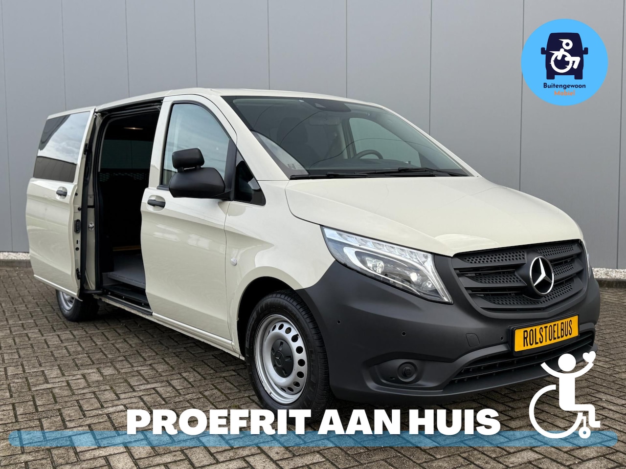 Mercedes-Benz Vito - Joystick Rolstoelbus Zelfrijder Joysteer Lift - AutoWereld.nl