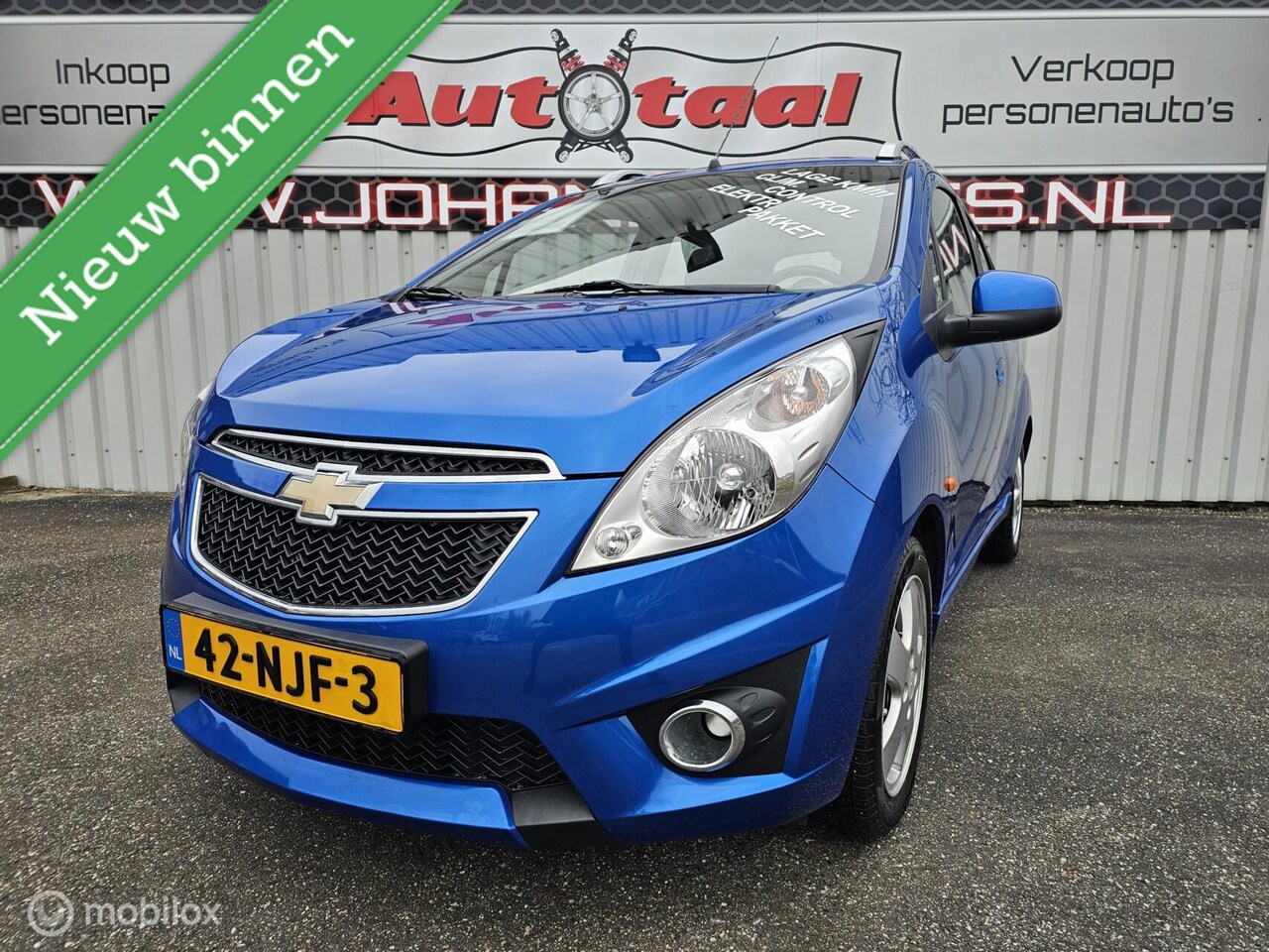Chevrolet Spark - 1.2 16V LT I Clim. control I Elektr. pakket I NAP! - AutoWereld.nl