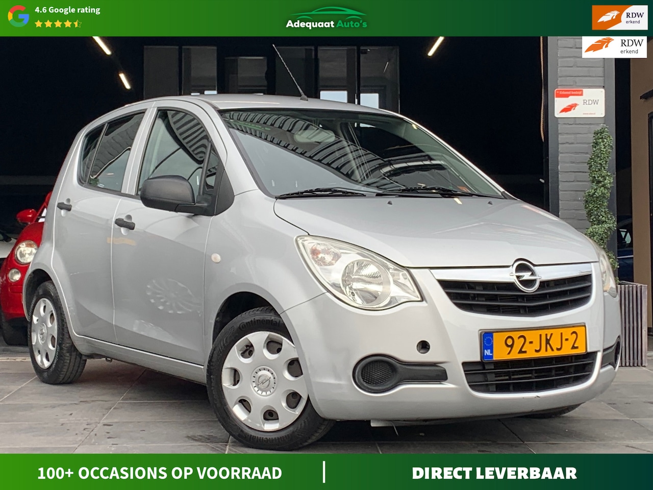 Opel Agila - 1.0 Essentia|Airco|El. Ramen|Trekhaak|NAP|APK - AutoWereld.nl