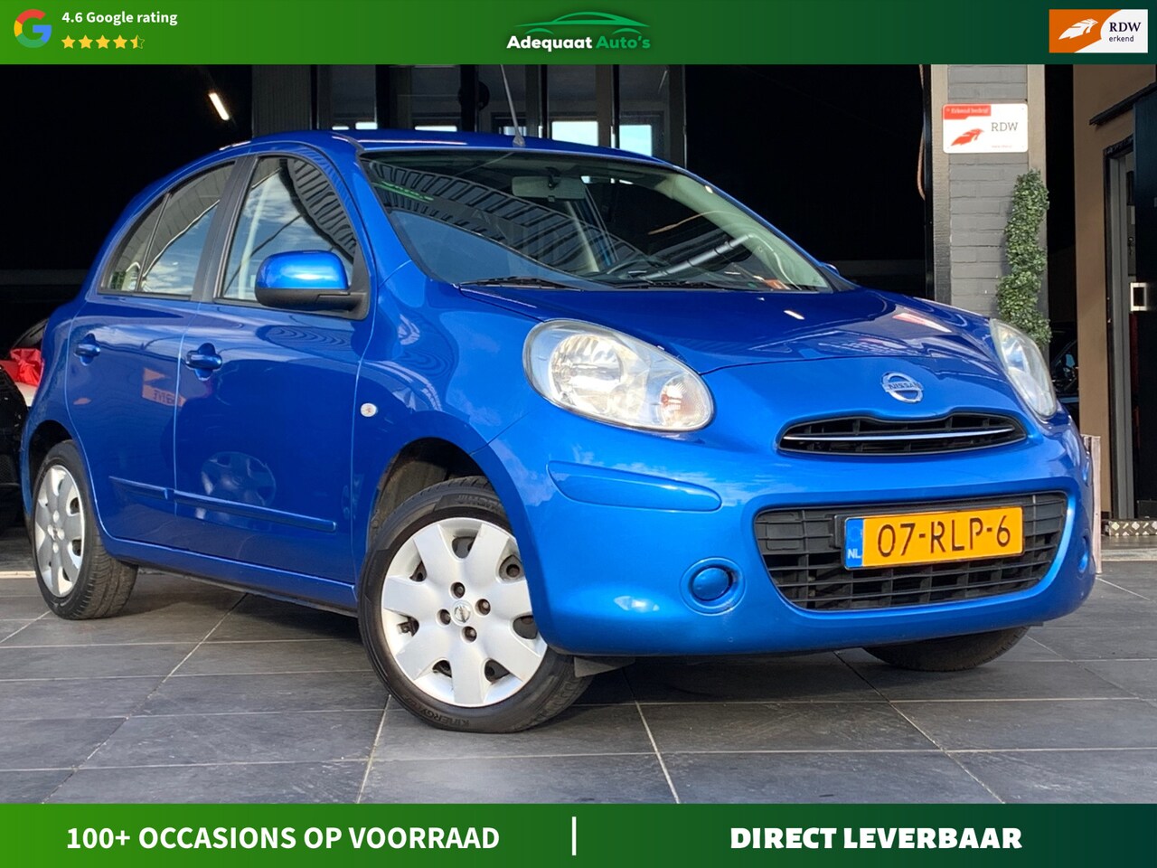 Nissan Micra - 1.2 Acenta|Cruise|Climate|2e Eig|NAP|El.Ramen - AutoWereld.nl