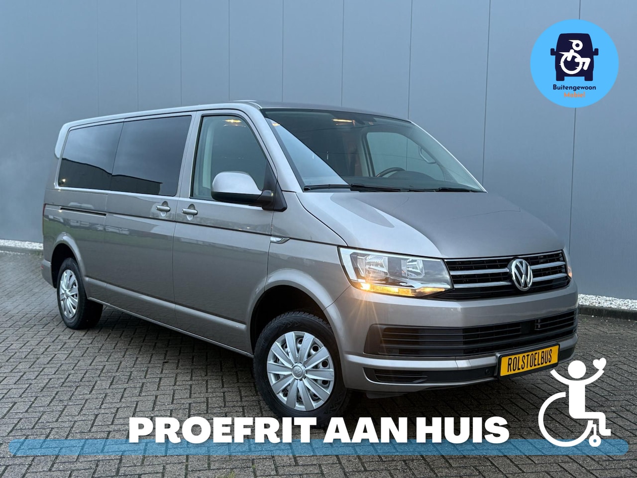 Volkswagen Transporter Caravelle - 3+1 DAHL Rolstoelbus - AutoWereld.nl