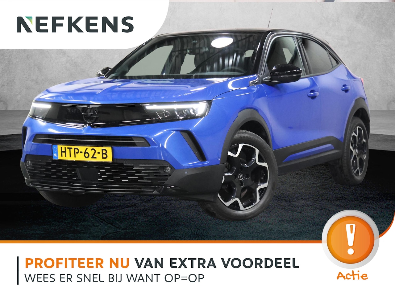 Opel Mokka - 1.2 Turbo Ultimate 130PK Automaat | Navigatie | Airco | Climate Control | Adaptieve Cruise - AutoWereld.nl