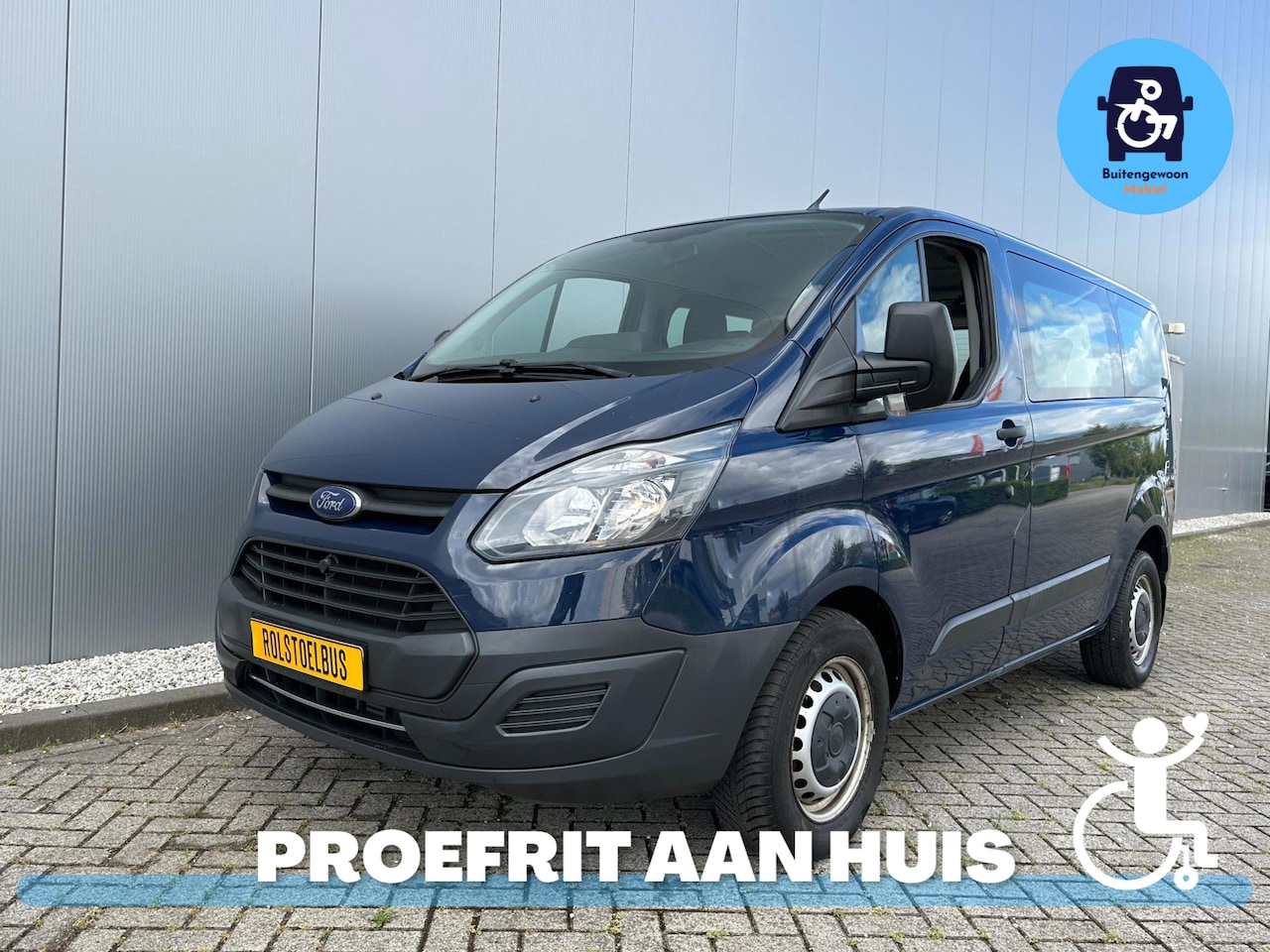 Ford Transit Custom - Automaat | Rolstoelbus Zelfrijder Handgas - AutoWereld.nl