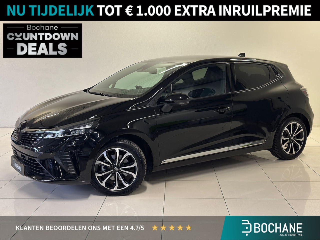 Renault Clio - 1.6 E-Tech Full Hybrid 145 Techno | 360º Camera | Navigatie | Climate Control | - AutoWereld.nl