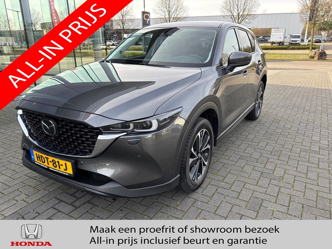 Mazda CX-5 - 2.0 Hybrid 165pk Aut Exclusive-Line Black Comfort Pack - AutoWereld.nl