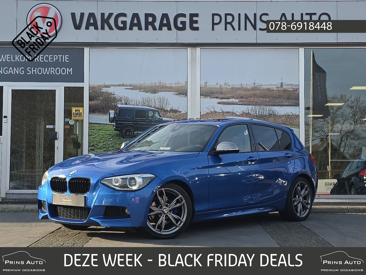 BMW 1-serie - 116i M Sport |PANO|ESTORIL BLUE|M135i|STOELVERW.| 4089 - AutoWereld.nl