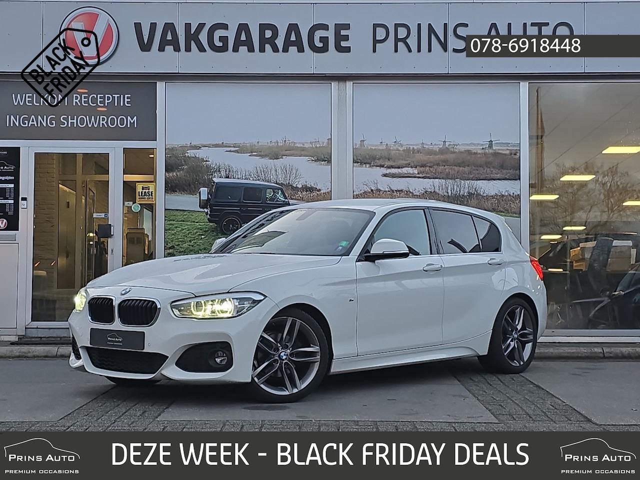 BMW 1-serie - 118i Executive |M-SPORT|DEALER ONDERHOUDEN|CRUISE|STOELV|NAVI|PARKEERSENSOREN| 4116 - AutoWereld.nl