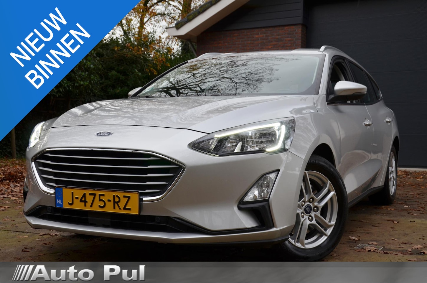 Ford Focus Wagon - 1.0 EcoBoost Trend Edition Business Navi/Pdc/Ecc/Led/Stoel Stuur & ruitverwarming/Cr-Contr - AutoWereld.nl
