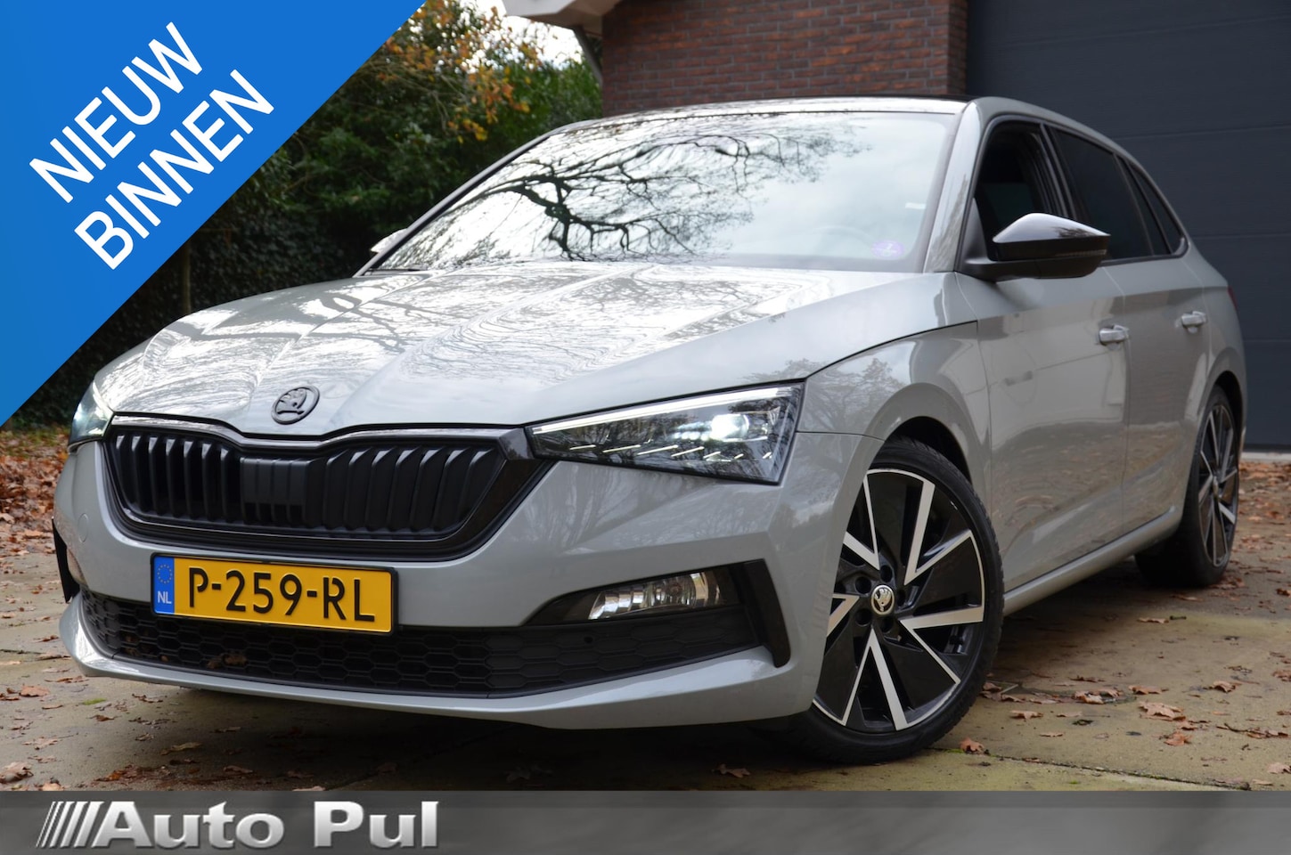 Skoda Scala - 1.0 TSI Sport Business Led/Navi/Ecc/Pdc/Achteruitrijcamera/Panoramadak/Sportstoelen/Virtua - AutoWereld.nl
